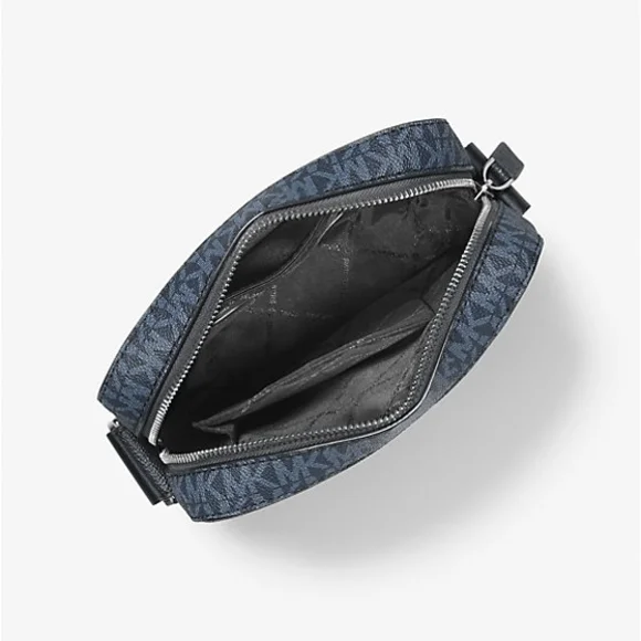 Michael Kors Men's Dark Blue Messenger Bag. NEW, still in factory poly bag.